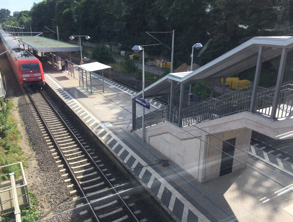 Bahnhof Reinfeld ist jetzt barrierefrei NAH.SH